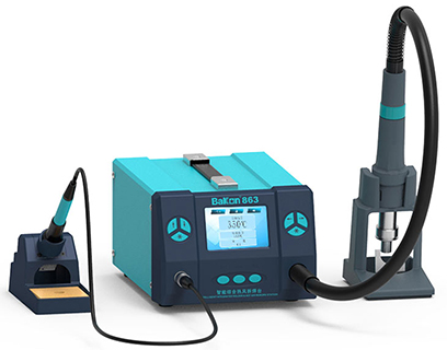 Bakon BK863电烙铁热风拆焊台